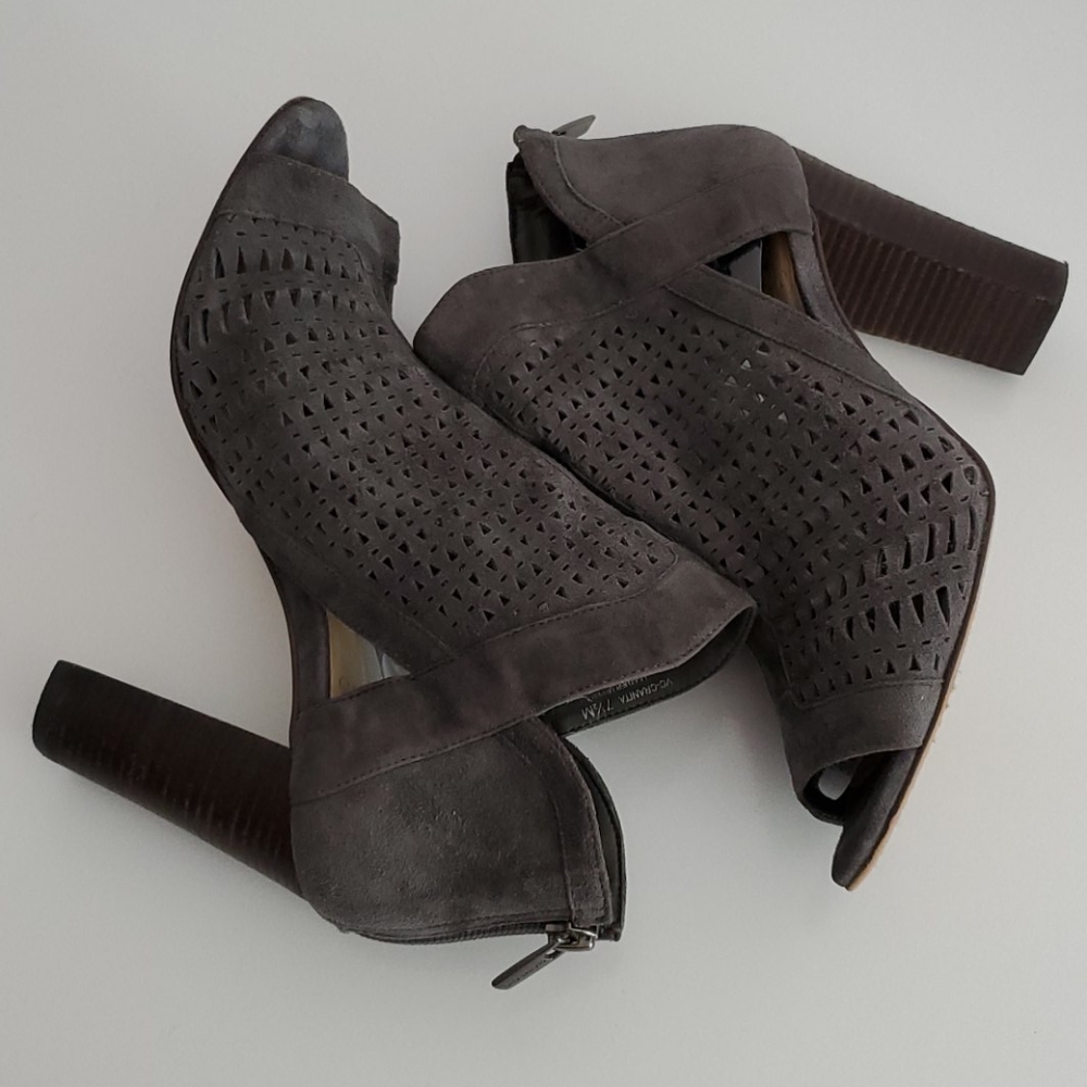 vince camuto perforated booties